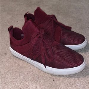 Maroon brash brand shoes